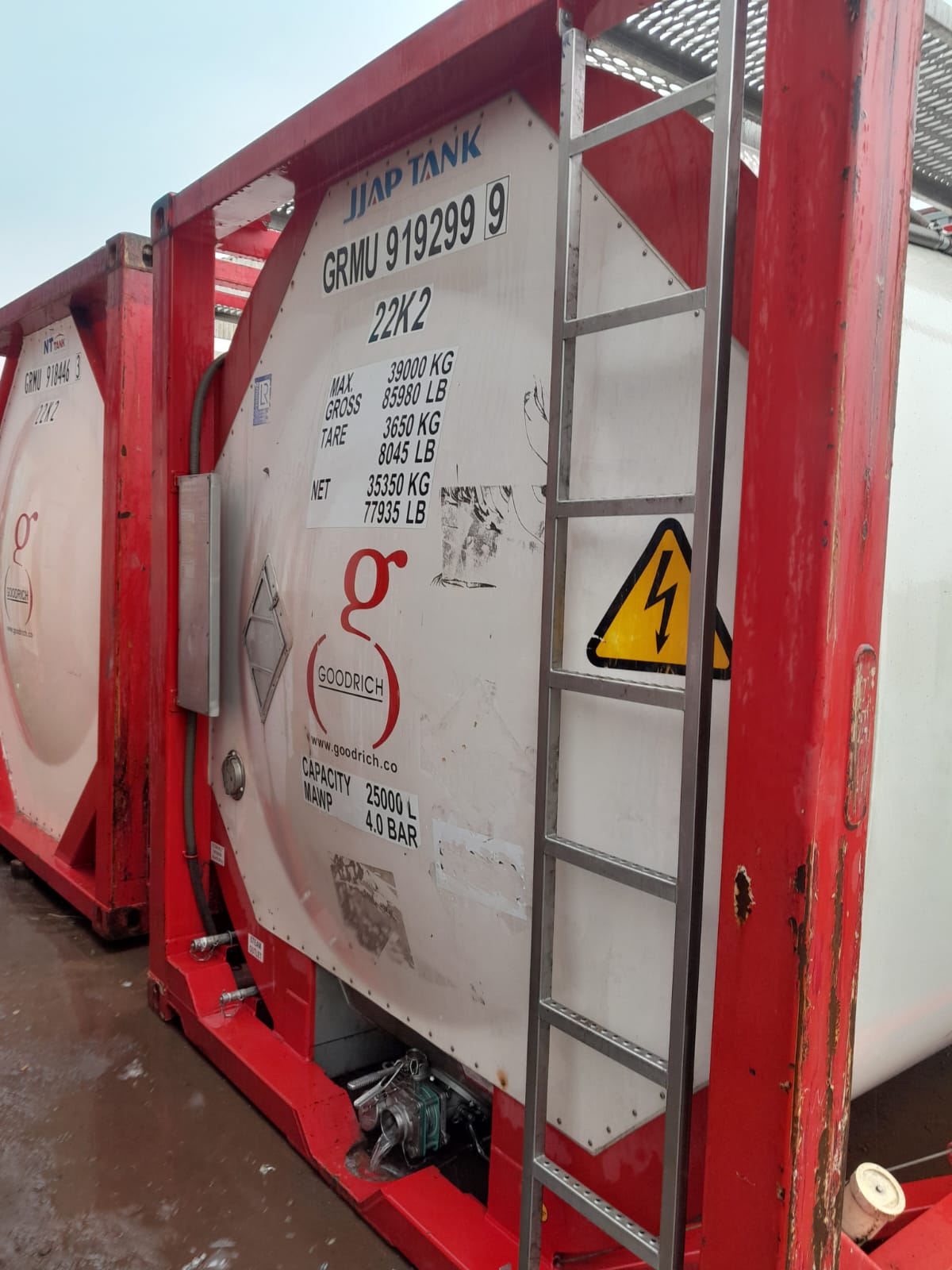 ISO TANK Handling